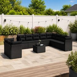 11 Piece Outdoor Garden Sofa Set - Quality and Comfort