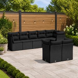 Confidently Choose This 8 Piece Garden Sofa Set