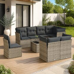 9-Piece Garden Sofa Set