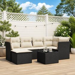 Concise 7 Piece Modular Garden Sofa Set