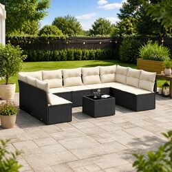 10 Piece Modular Garden Sofa Set for Your Outdoor Comfort
