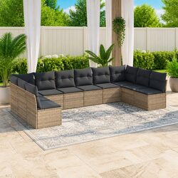Concise Overview of the 10-Piece Modular Garden Sofa Set