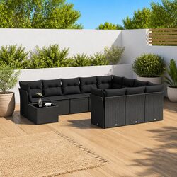 11-Piece Garden Sofa Set for Outdoor Spaces