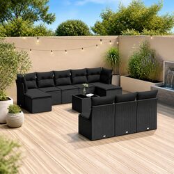 11 Piece Sofa Set for Outdoor Relaxation