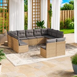 Compact and Stylish 11-Piece Modular Sofa Set