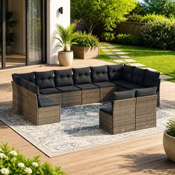 Your Ideal 12 Piece Garden Sofa Set Awaits You