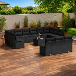14 Piece Garden Sofa Set for Outdoor Living