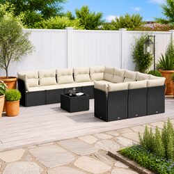 Compact and Stylish 12 Piece Garden Sofa Set