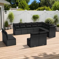 12-Piece Outdoor Furniture Set with Flexible Design