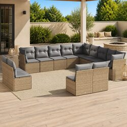 13 Piece Garden Sofa Set