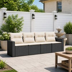 4 Piece Garden Sofa Set