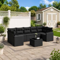 8-Piece Outdoor Sofa Set for Comfort