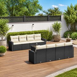 9 Piece Outdoor Sofa Set
