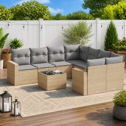 9 Piece Garden Sofa Set: Stylish and Functional Outdoor Seating