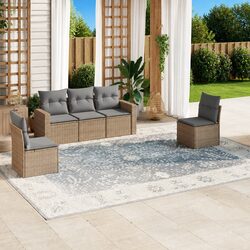 5-Piece Outdoor Sectional Sofa