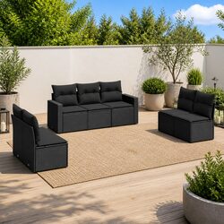 7 Piece Garden Sofa Set