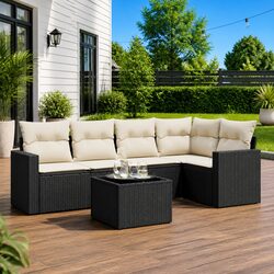 6-Piece Garden Sofa Set