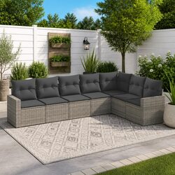 7 Piece Modular Outdoor Sofa Set