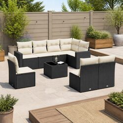 9 Piece Outdoor Sectional Sofa Set: Perfect for Entertaining