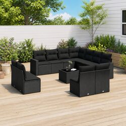 12 Piece Garden Sofa Set for Outdoor Living