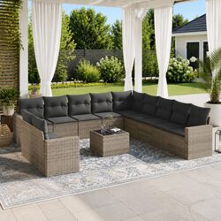 Compact and Stylish 12 Piece Modular Garden Sofa Set