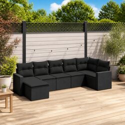 Compact and Comfortable 7-Piece Outdoor Sofa Set