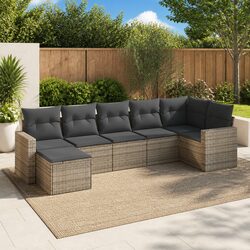7 Piece Garden Sofa Set