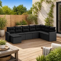 Your Perfect 8-Piece Outdoor Sectional Sofa Awaits