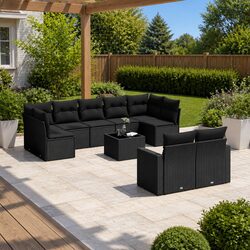 10-Piece Outdoor Sofa Set