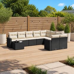 10 Piece Outdoor Sectional Sofa Set