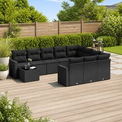11 Piece Outdoor Sofa Set with Storage Solutions