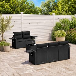 6 Piece Garden Sofa Set