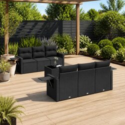 7 Piece Garden Sofa Set with Storage Bag