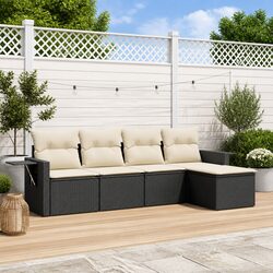 Garden Sofa Set with Cushions