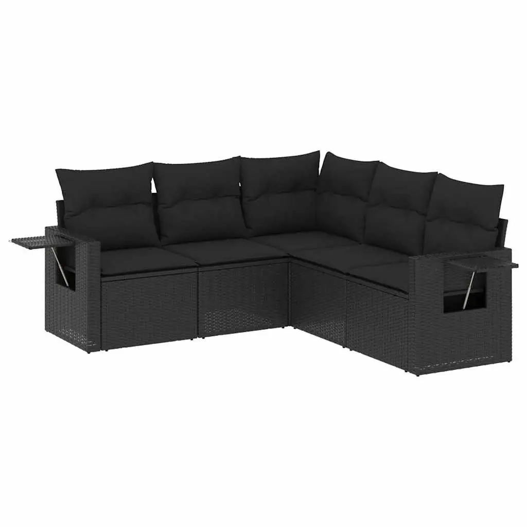 5 Piece Modular Garden Sofa Set for Relaxation