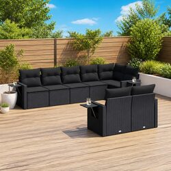 Concise and Stylish 8-Piece Outdoor Sofa Set