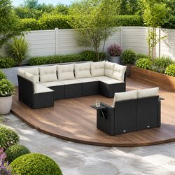 9 Piece Outdoor Sofa Set: Durable and Versatile