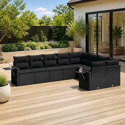 9 Piece Garden Sofa Set: Durable & Stylish Outdoor Furniture