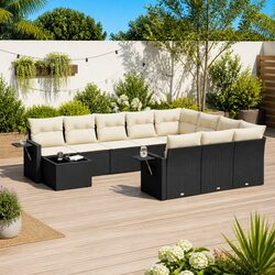 Compact and Stylish 11-Piece Garden Sofa Set