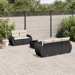 Sleek 6-Piece Garden Sofa Set for Your Outdoor Oasis