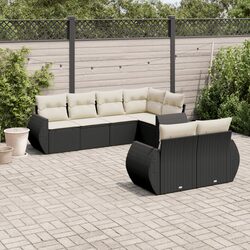 Compact and Functional 7-Piece Outdoor Sofa Set