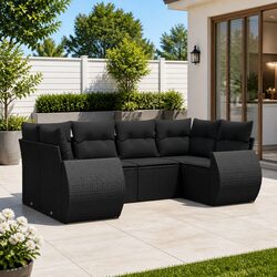 6-Piece Garden Sofa Set: Quality and Style Combined