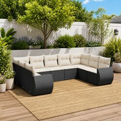 9 Piece Outdoor Sofa Set