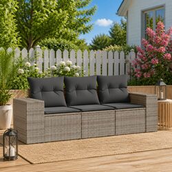 3 Piece Outdoor Garden Sofa Set for Enjoying Time Outside