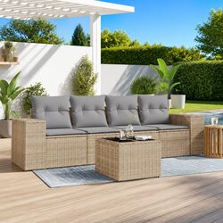 5-Piece Garden Sofa Set: Stylish and Durable Design