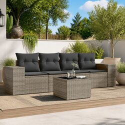 5 Piece Garden Sofa Set