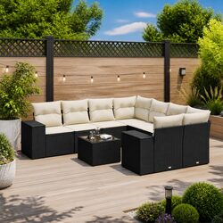Stylish 9 Piece Garden Sofa Set for Your Outdoor Living