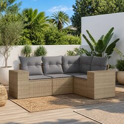 4 Piece Garden Sofa Set: Stylish and Functional