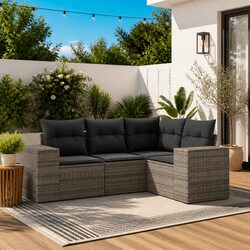 4 Piece Garden Sofa Set - Comfortable Outdoor Relaxation