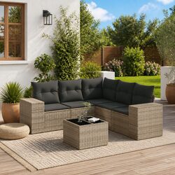 6-Piece Garden Sofa Set